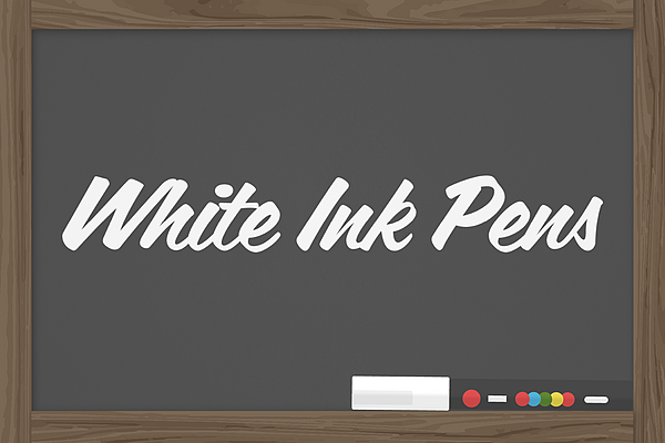 White Ink Pens: Great for Artistic Highlights and Corrections