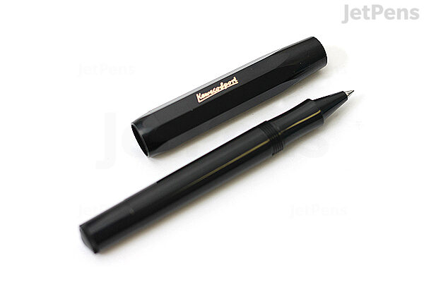 Kaweco Classic Sport Black Gel/Ballpoint Pen Including 0.7 mm Rollerball  Pen Refill for Left-Handed and Right-Handed in Classic Design with Ceramic