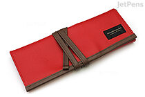 Saki P-666 Roll Pen Case - Medium - Red | JetPens