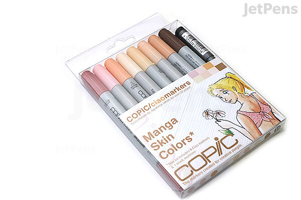  Copic Ciao Marker - 8 Skin Color Set