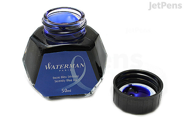 Flacon d encre waterman 50ml bleu serenite - flacons - Gibert