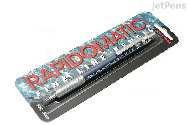 Koh I Noor Rapidomatic Drafting Pencil 0 9 Mm Blue Body Jetpens