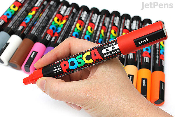 Uni-POSCA PC8K15C Paint Marker Pen Bold Point Set of 15
