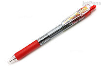 Zebra Tapli Clip Ballpoint Pen - 1.0 mm - Red Body - Red Ink - ZEBRA BNB5-R