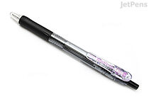Zebra Tapli Clip Ballpoint Pen - 1.6 mm - Black Body - Black Ink - ZEBRA BNU5-BK