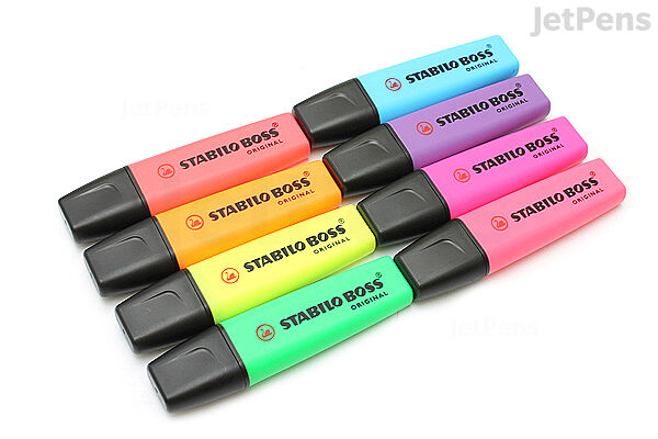 Stabilo Boss Highlighter Pens - Original & Pastel Highlighters- Buy 3 Get 1  Free
