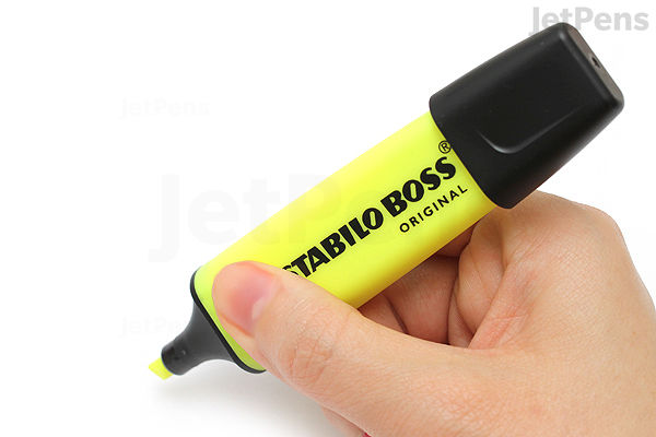 Stabilo Boss Original Highlighter Yellow JetPens - Main Image