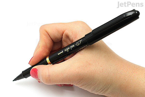 Uni Live Pigment Sign Pen - Fine - Black | JetPens