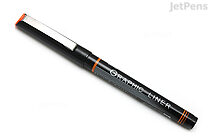 Ohto Graphic Liner Needle Point Rollerball Drawing Pen - Pigment Ink - 02 - 0.5 mm - Black - OHTO CFR-150GL02