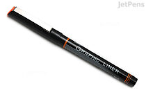 OHTO Graphic Liner Needle Point Rollerball Drawing Pen - Pigment Ink - 03 - 0.7 mm - Black - OHTO CFR-150GL03