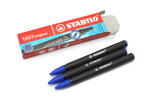 6x STABILO EASY Start Nachfüllminen für EasyOriginal Tintenroller blaue Patronen 6x STABILO EASY Start Nachfüllminen für EasyOriginal Tintenroller blaue Patronen