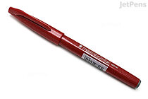 Pentel Fude Touch Brush Sign Pen - Red - PENTEL SES15C-B