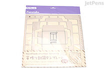 Kuretake Handmade Envelope Template - Japanese Version - KURETAKE SBTP12-20