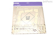 Kuretake Handmade Envelope Template - Western Version - KURETAKE SBTP12-19