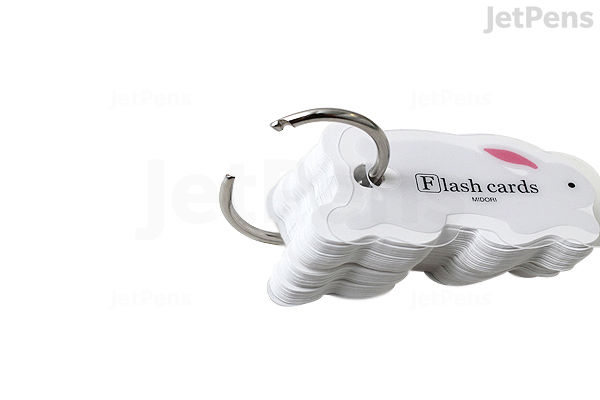 Midori Flash Cards - Mini - Rabbit | JetPens