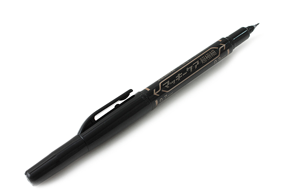 Zebra Mackee Care Double-Sided Marker Pen - Extra Fine Point - Black ...