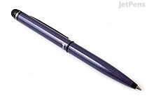 Monteverde Poquito Ballpoint Pen + Stylus - 0.7 mm - Purple Body - Black Ink - MONTEVERDE MV10108