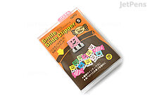 Ohto Smile Slide Clipper Paper Clip - Small - Pastel Color Set - Pack of 10 - OHTO SLS-500S-P