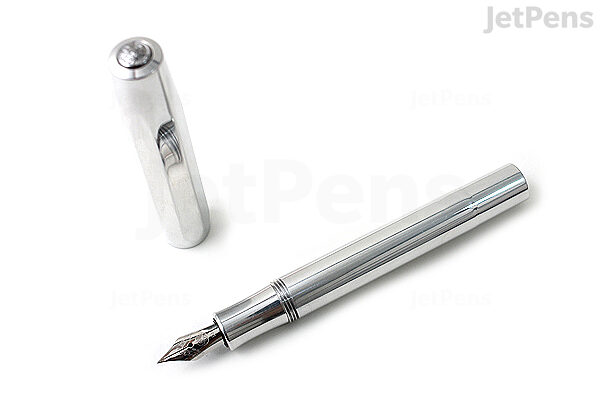 Kaweco AL Sport Fountain Pen - Raw Aluminum - Extra Fine Nib