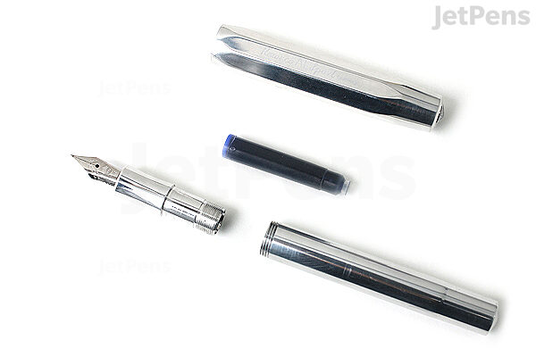 Kaweco AL Sport Fountain Pen - Raw Aluminum - Medium - KAWECO 10000629
