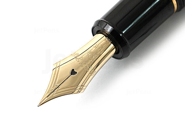 Platinum 3776 Century Black Gold Music Pen