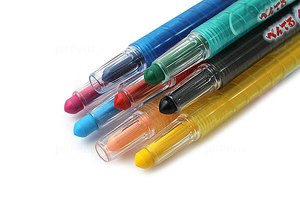 Pentel Kururira Twist Crayon - 8 Color Set