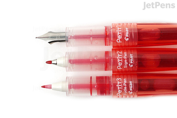 Pilot Petit2 Mini Sign Pen - Medium - Red | JetPens