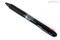 Uni Jetstream 3 Color Ballpoint Multi Pen - 0.5 mm - Transparent Black Body - UNI SXE340005T.24