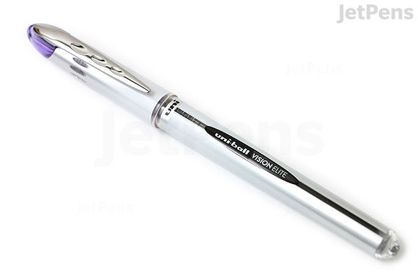Uni-ball Vision Elite Rollerball Pen mm Violet JetPens