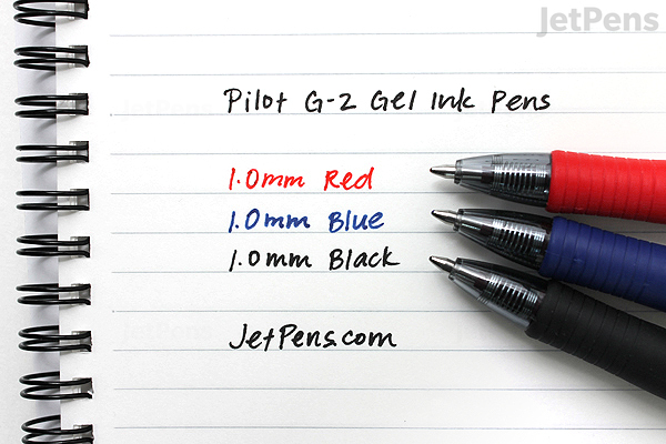 Pilot g2 pen thickness Clearance