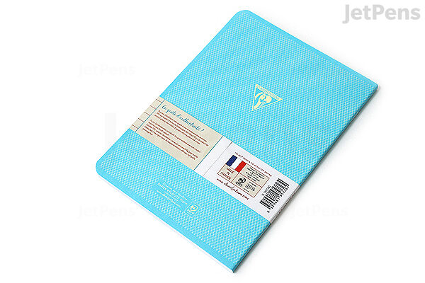 Clairefontaine Collection 1951 Staplebound Notebook - A5 - Lined - Turquoise - CLAIREFONTAINE 195736