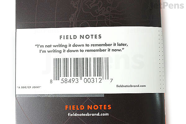 Field Notes: Expedition 3-Pack Waterproof Notebook with Dot-Graph Paper -  3.5 x 5.5