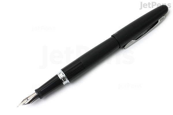 Pilot Metropolitan Fountain Pen Black Plain Fine JetPens