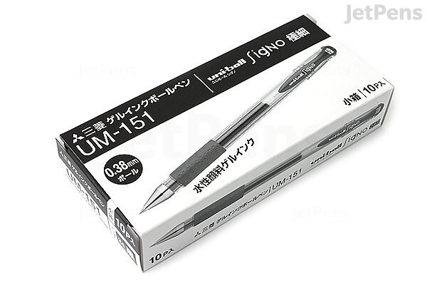 Uni-Ball Signo Gel Pen 0.38 mm Black