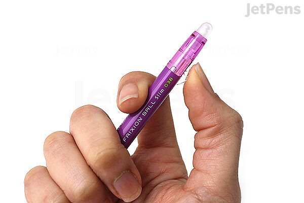 Pilot Frixion Ball Slim Gel Pen 0 38 Mm Purple Jetpens Pilot Frixion Ball Slim Gel Pen 0 38 Mm Purple Jetpens
