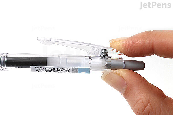 Muji Japan 0.5mm Gel Ink Retractable Ballpoint Black 10 pieces lot