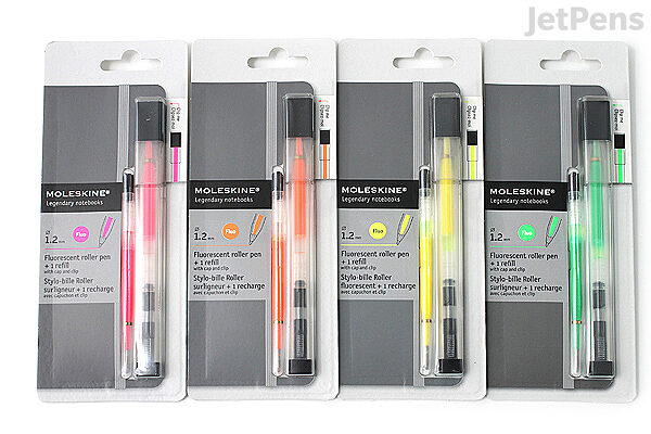 Moleskine Fluorescent Roller Pen - 1.2 mm - Fluo Green