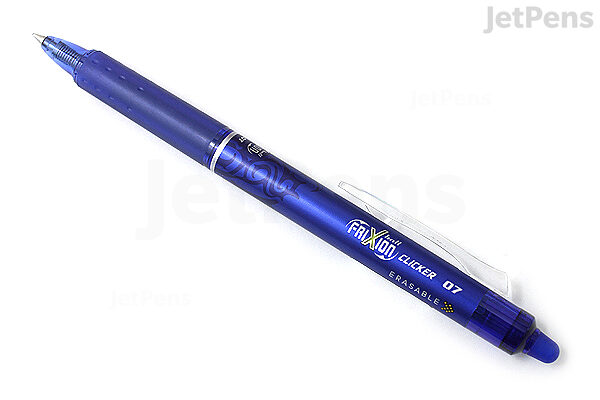 kussen Algebra afdeling Pilot FriXion Ball Clicker US Gel Pen - 0.7 mm - Blue | JetPens