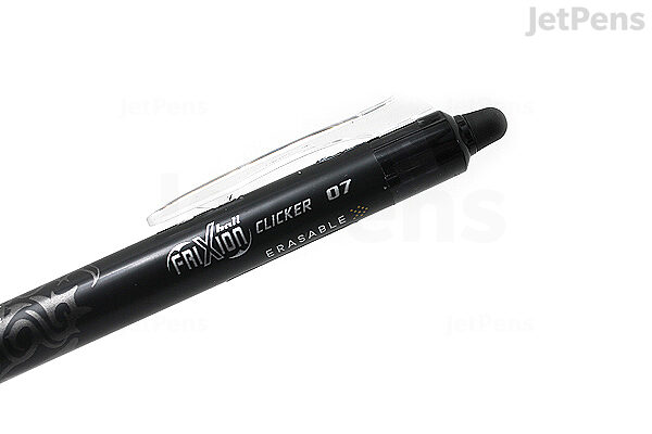 Pilot FriXion Clicker Erasable Gel Pens Fine Point 0.7 mm Black