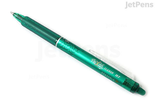 Pilot FriXion Pack of 12 Erasable Ball Pens - Green | Ballpoint Pens | YPO