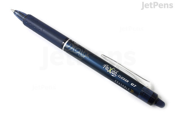Pilot FriXion Ball Clicker US Gel Pen mm Navy JetPens