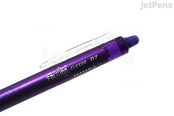 Ithaca Vochtig jas Pilot FriXion Ball Clicker US Gel Pen - 0.7 mm - Purple | JetPens