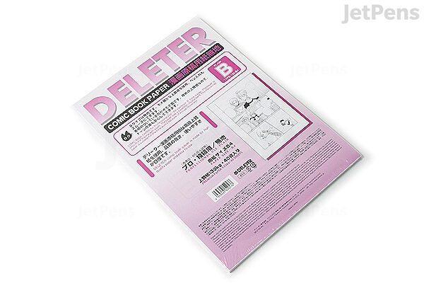  Deleter Comic Paper - B4 - Plain - 135 kg - 40 Sheets