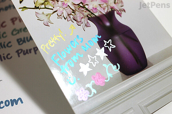 Sakura Deco Cute Metallic Photo Marker - 6 Color Set ZHK-S6M