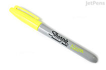 Sharpie Neon Permanent Marker - Fine Point - Yellow - SHARPIE 1860445