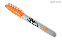 Sharpie Neon Permanent Marker - Fine Point - Orange - SHARPIE 1860446
