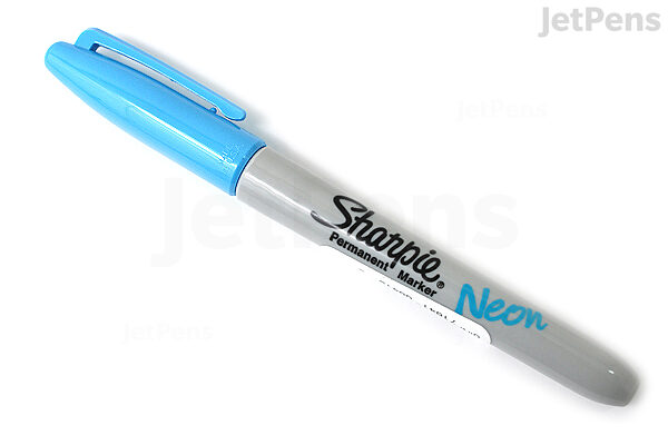 NEW 5 x Sharpie Pen Fine Tip Blue Permanent Marker Sharpies Markers Set  Pack!