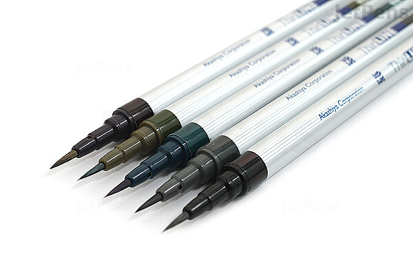 Pen Review: Akashiya Sai Thin Line Brush Pens - The Well-Appointed