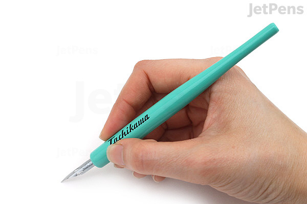 Tachikawa Comic Pen Nib Holder - Model 20 - Green | JetPens