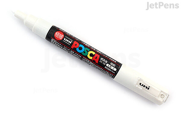 Uni Posca Paint Marker PC-1M - White - Fine Point |